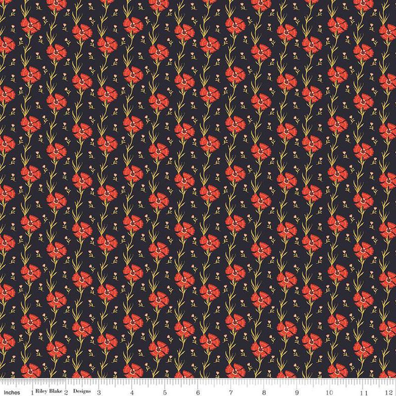 Wanderlust Collection Carnation Cotton Fabric C15474